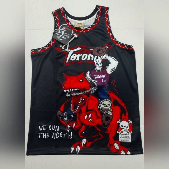 Brand X Warren Lotas Toronto Vince Carter Basketball Jersey