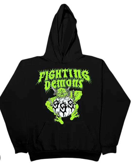 Vlone x Juice WRLD Fighting Demons Hoodie
