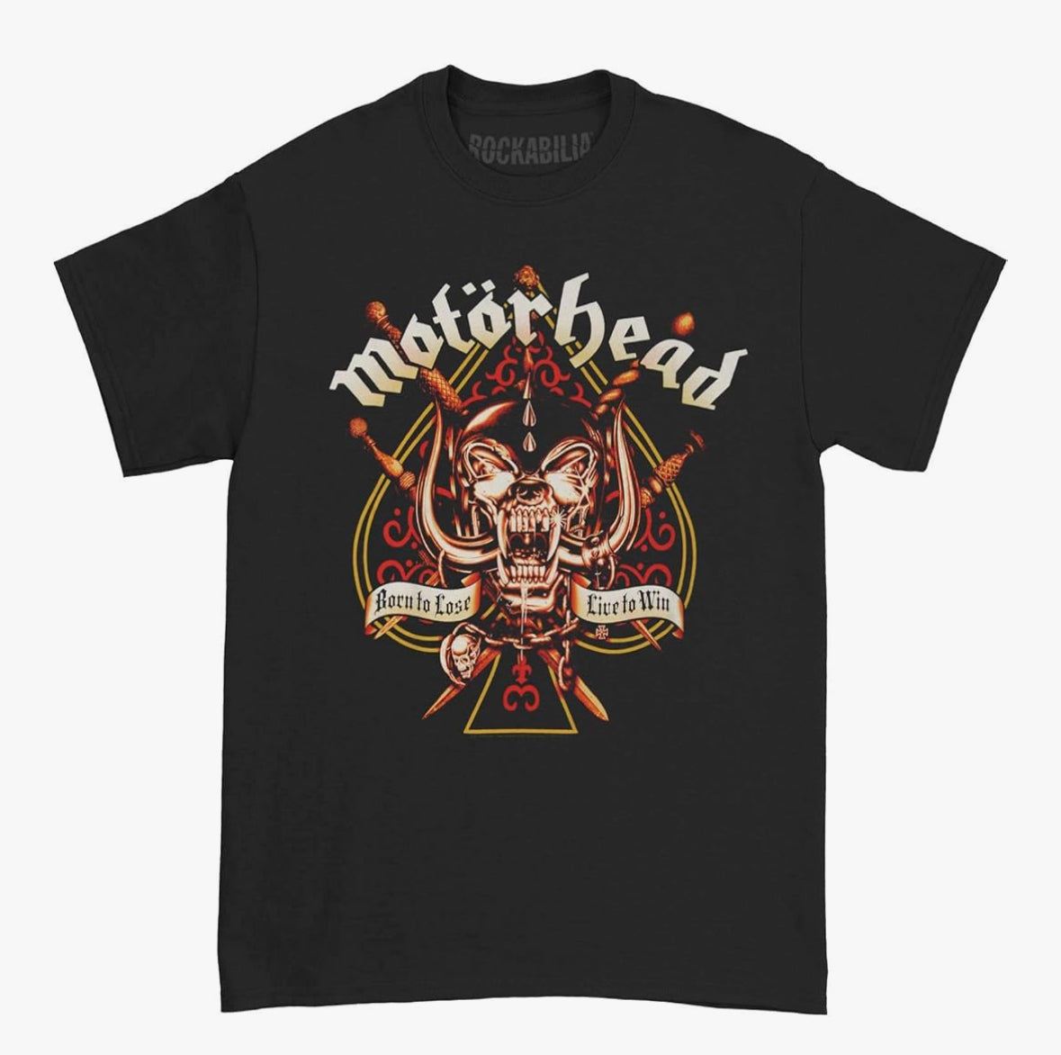 Motorhead Born to Lose, Live to Win Tee