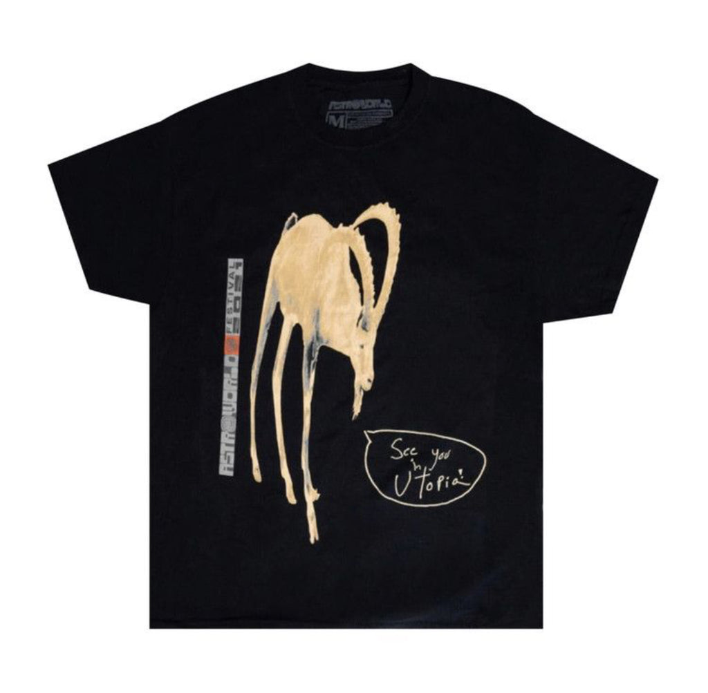 Travis Scott Astro World 2021 See You In Utopia Tee