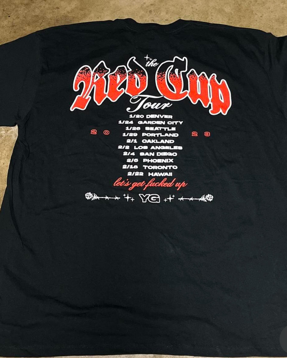 YG The Red Cup Tour Tee