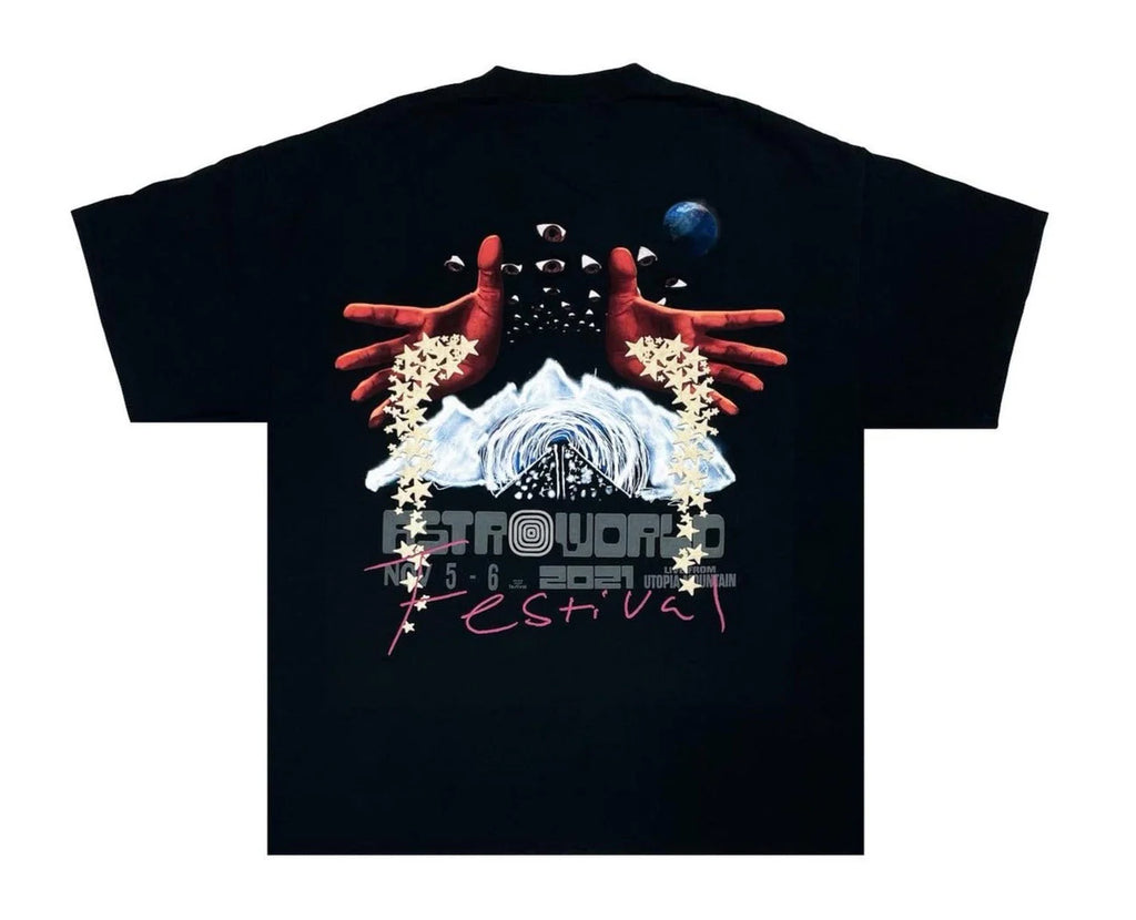 Travis Scott Astro World 2021 See You In Utopia Tee
