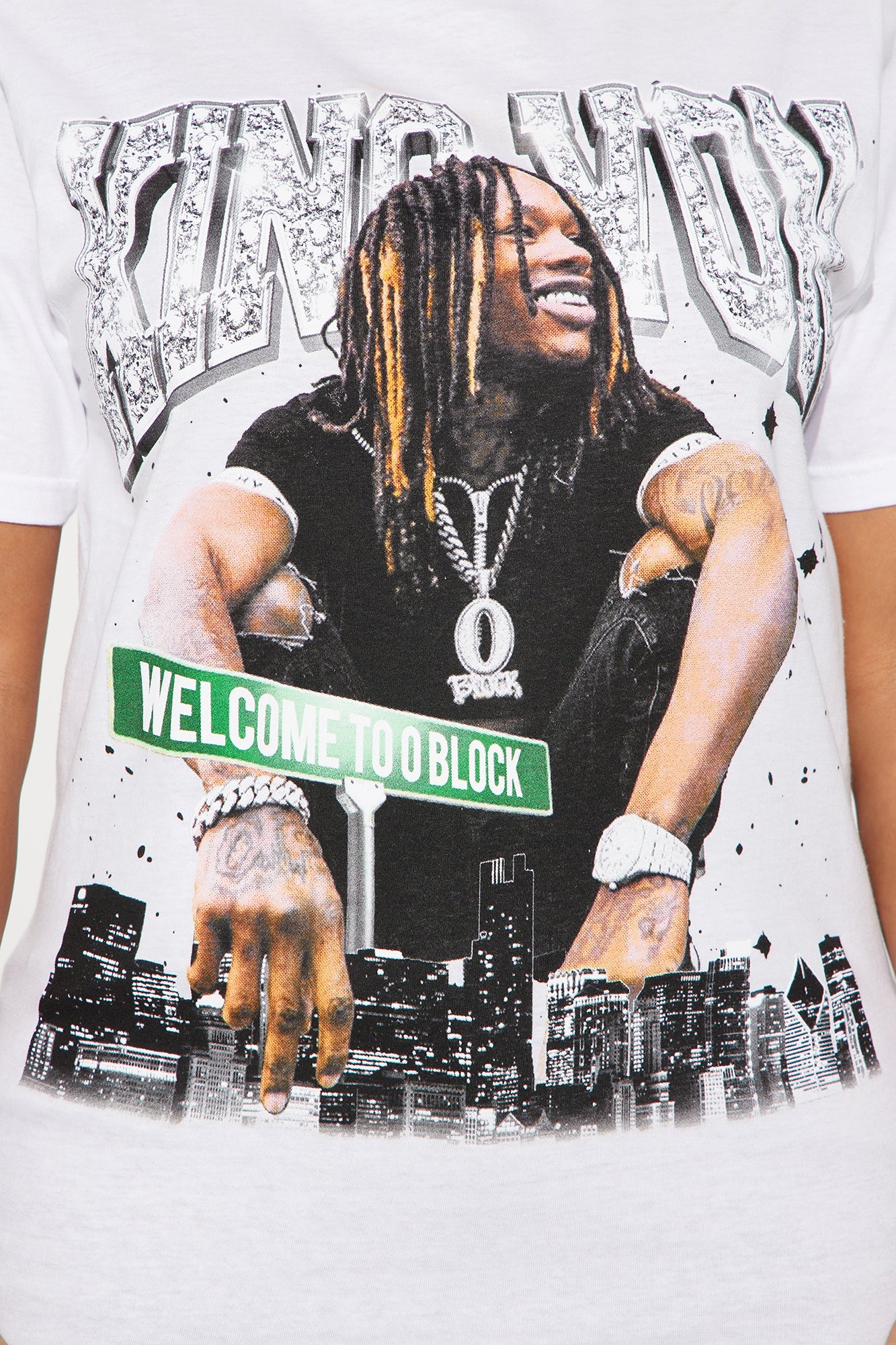 King Von Welcome To O Block Tee