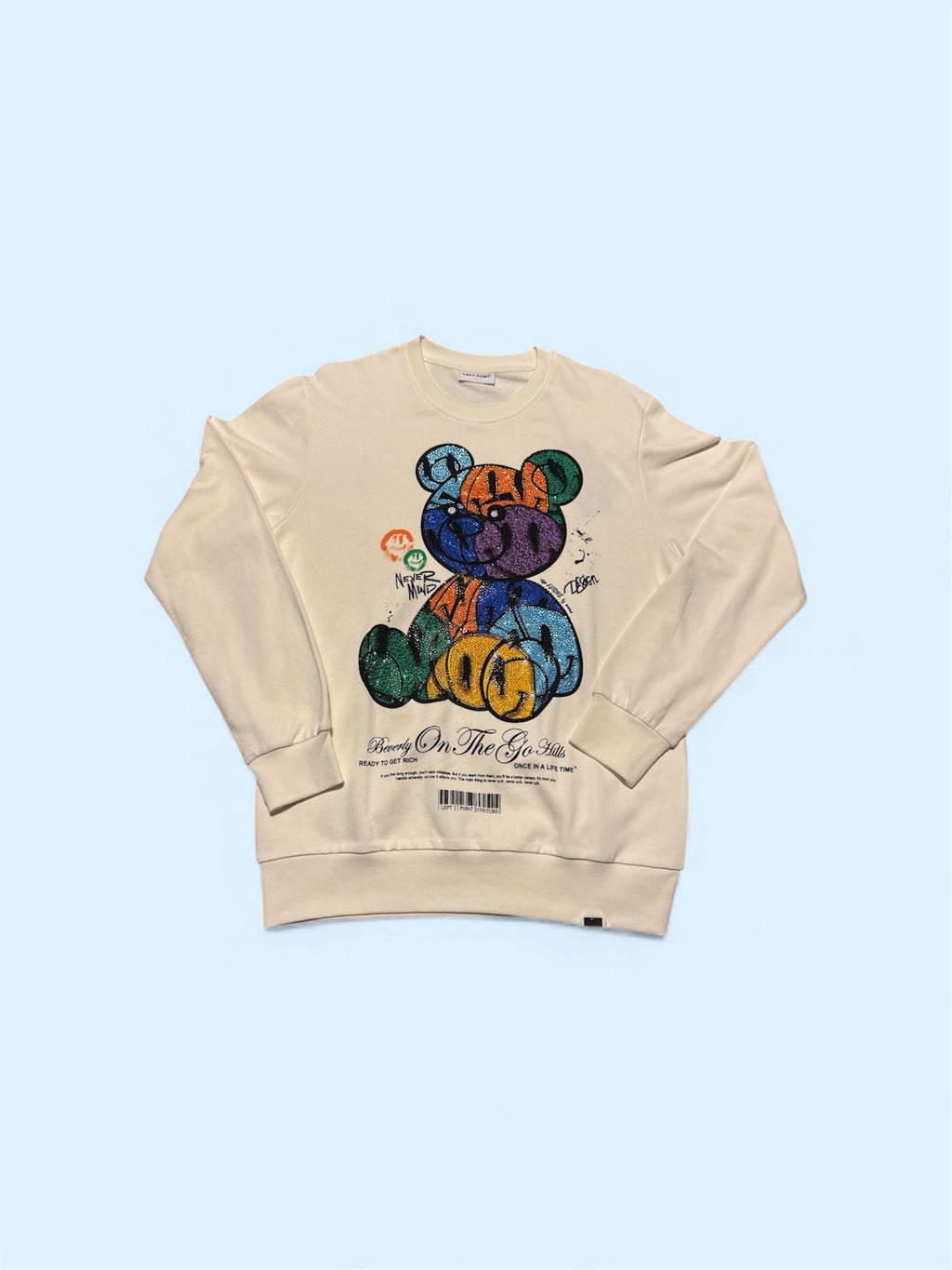 Left Point Bear in Emotions Sweatshirt