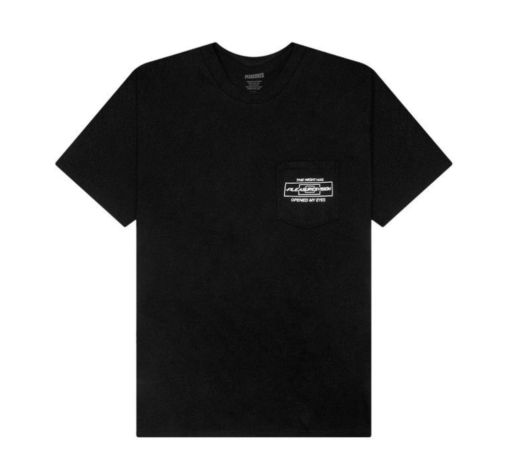 Pleasures The Night Has Opened My Eyes Pocket Tee