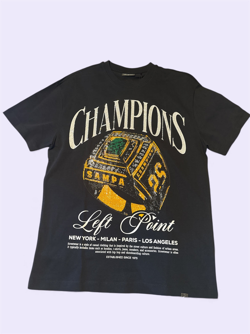 Left Point Champions Bling Tee