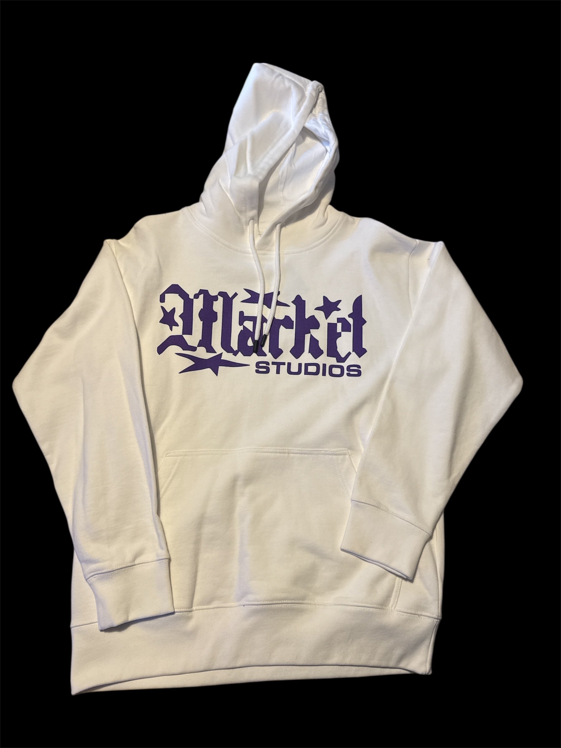 Market Studios Purple Logo Hoodie