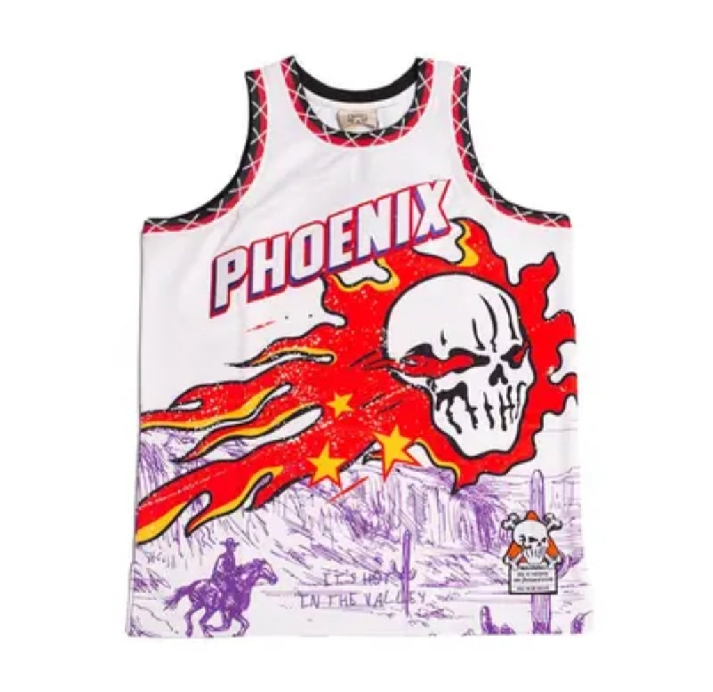 Brand X Warren Lotas Phoenix The Valley Basketball Jersey