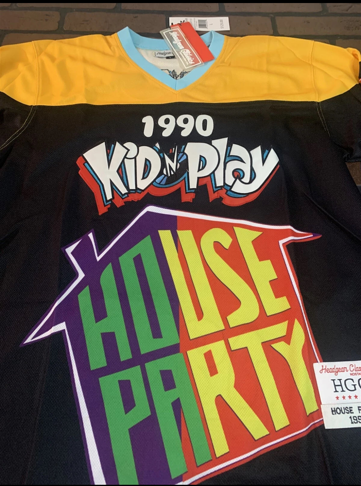 Headgear Classics Kid N Play House Party Jersey