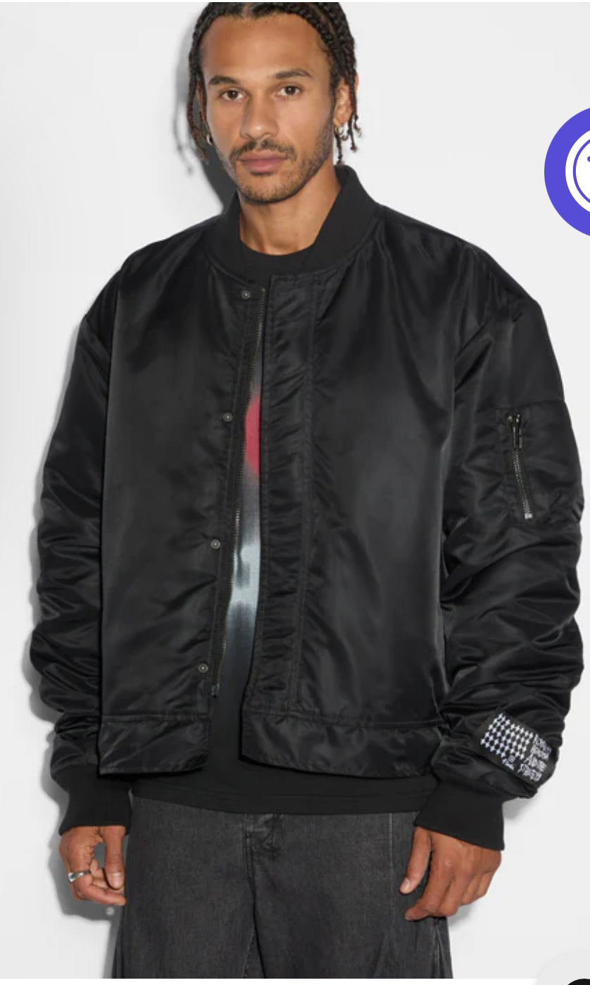 Ksubi Jeans Bomber Jacket