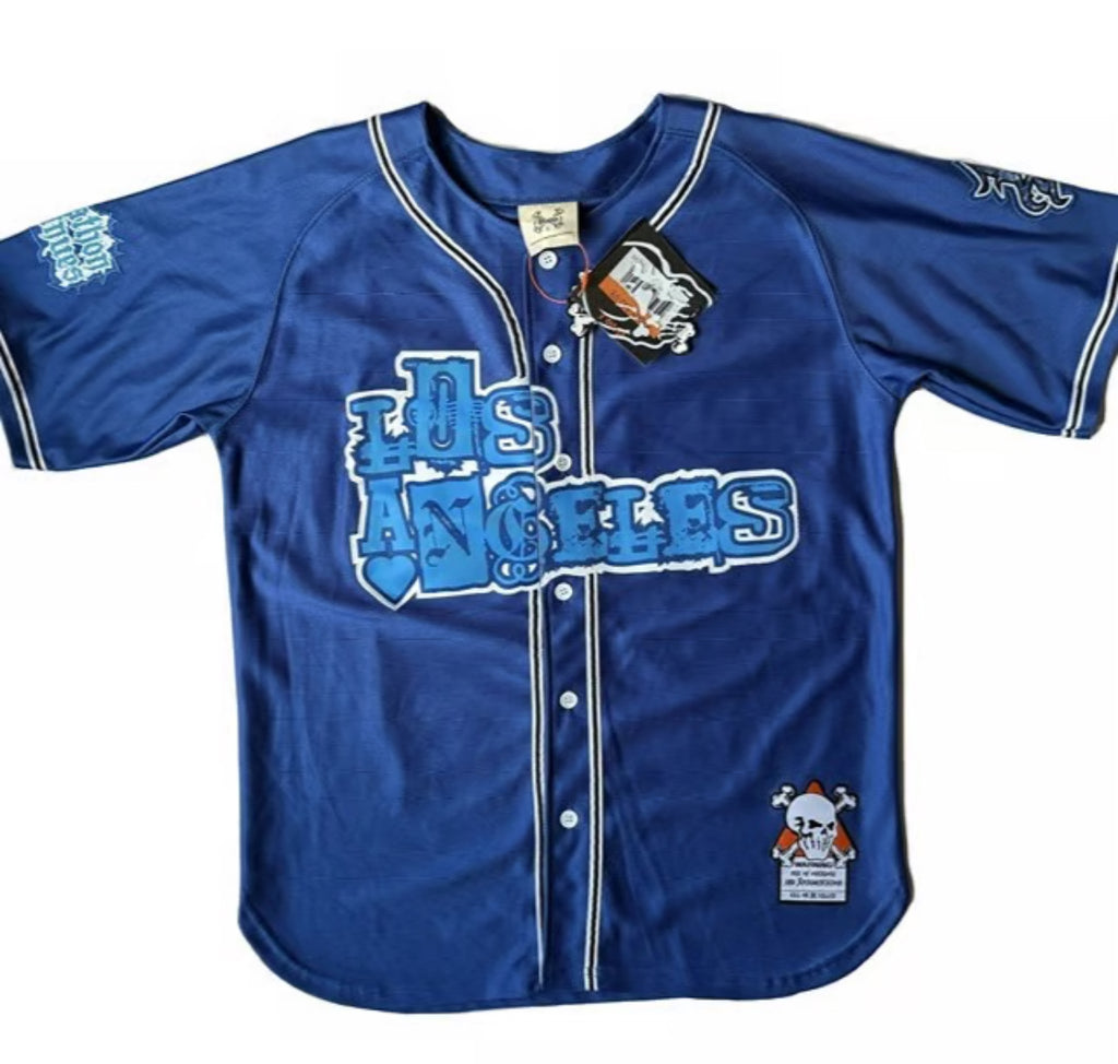 Brand X Los Angelos Nipsey Hussle Baseball Jersey