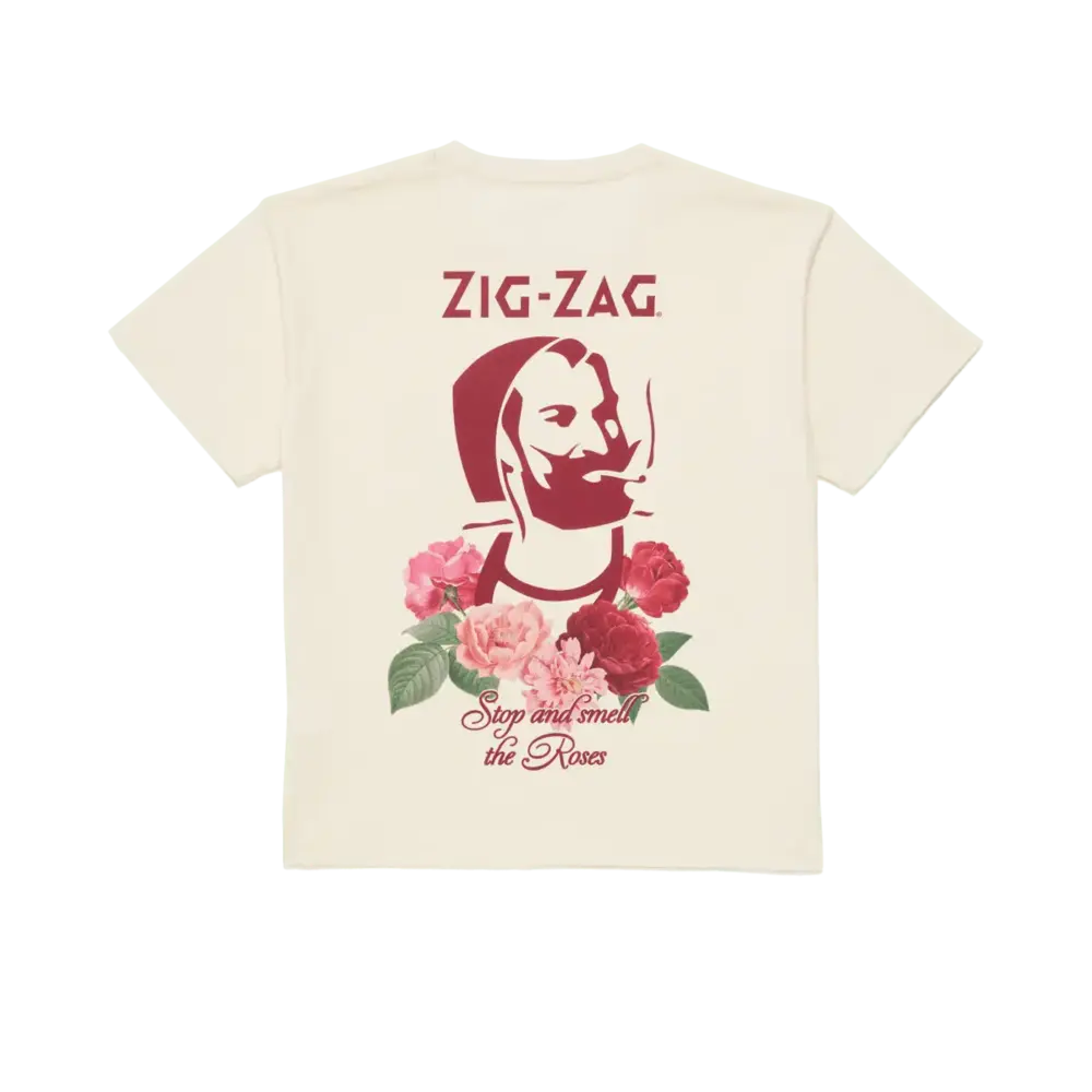 Zig Zag Smell the Roses Crop Top